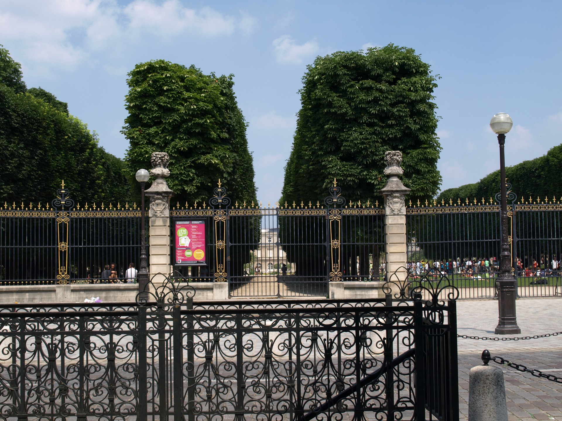 Entrance to the Jardin Du Luxembourg